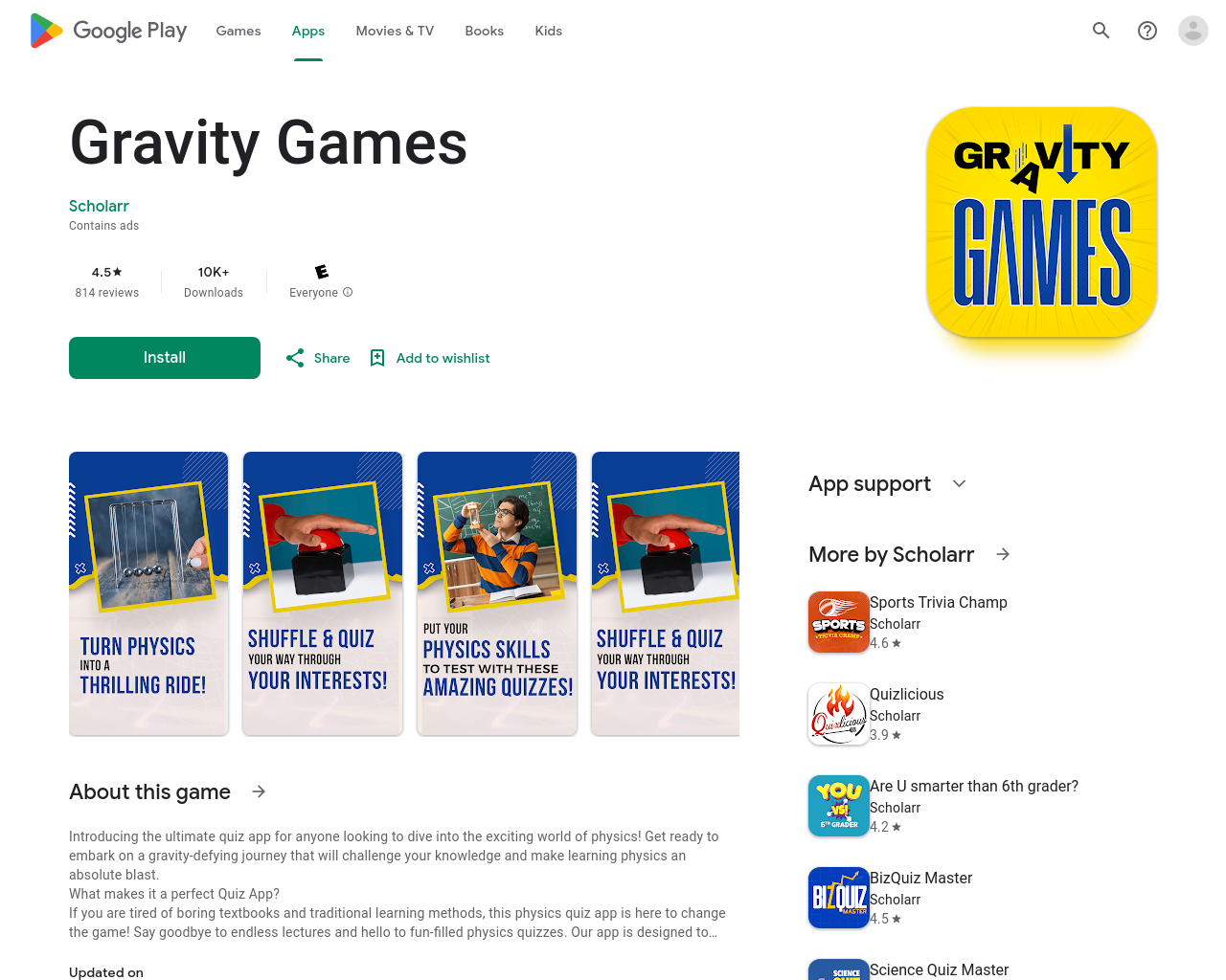 Gravity Games